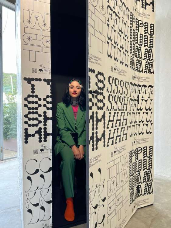 Raissa in the typo Box